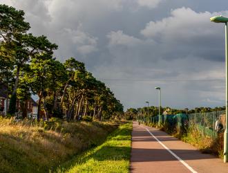 Footpath near Allotments
